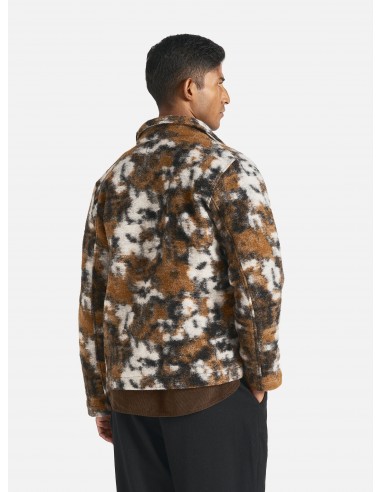 Universal Works Field Jacket in Brown Ylang Flower Fleece la livraison gratuite