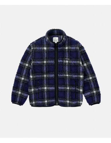 Shadow Plaid Sherpa Jacket livraison et retour toujours gratuits