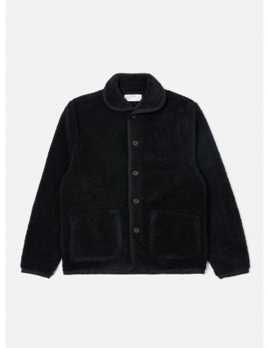 Universal Works Lancaster Jacket in Black Mountain Fleece l'achat 