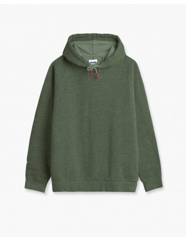 SWEAT HOODIE TERRY GREEN SMOKE / HOMECORE soldes