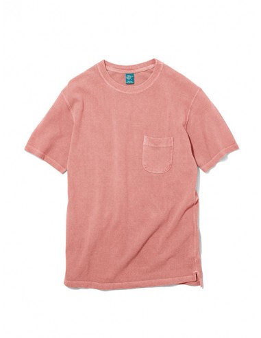 TEE SHIRT S/S PIQUE POCKET P-CORAL / GOOD ON sur le site 