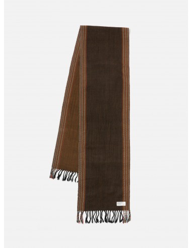 Universal Works Wool Scarf in Brown Merino Wool les muscles