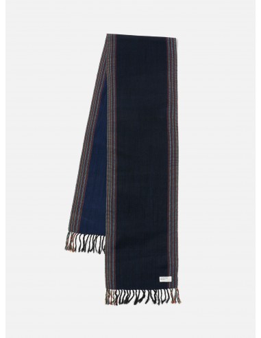 Universal Works Wool Scarf in Navy Merino Wool Fin de série