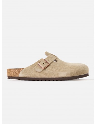 Birkenstock Boston in Taupe Suede Leather store