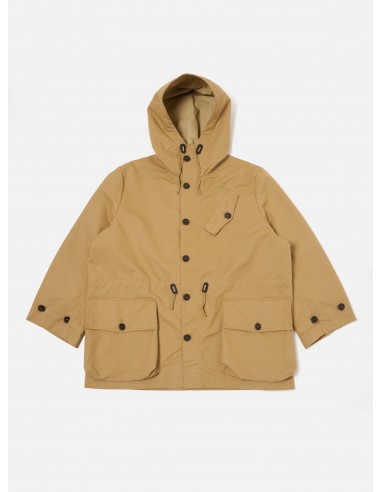 Universal Works Boston Parka in Sand Brushed Polytech shop