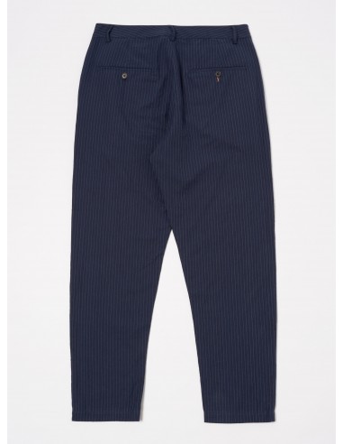 Universal Works Military Chino in Navy Cotton Pinstripe l'évolution des habitudes 