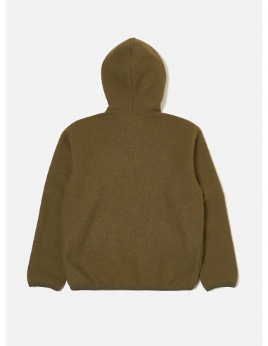 Universal Works Travel Hoodie in Lovat Wool Fleece plus qu'un jeu 