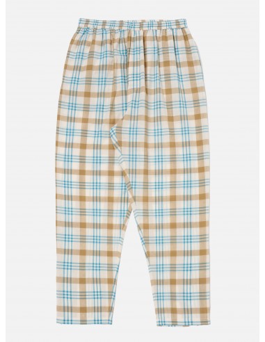 Universal Works Pyjama Pant in Ecru Madras Check ou a consommer sur place