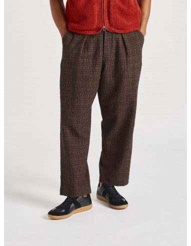 Universal Works Oxford Pant in Black/Olive Albuquerque Check votre restaurant rapide dans 