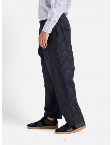 Universal Works Oxford Pant in Black Starry Night Cotton Mix meilleur choix