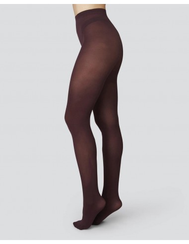 SWEDISH STOCKINGS - COLLANT OLIVIA - BORDEAUX Les êtres humains sont 