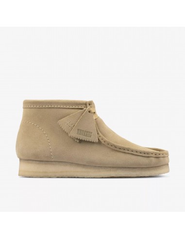 CLARKS - BOTTE WALLABEE - SUÈDE ÉRABLE Amélioration de cerveau avec