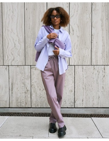 COLORFUL STANDARD - PANTALON TWILL - PURPLE HAZE ou a consommer sur place