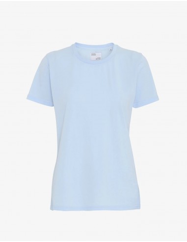 COLORFUL STANDARD - T-SHIRT - BLEU POLAIRE en linge