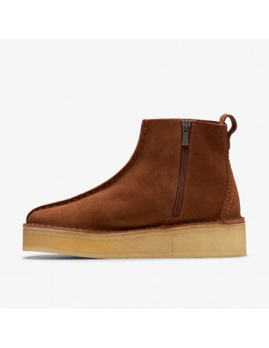 CLARKS - BOTTE TREK WEDGE - MOCHA BISQUE Venez acheter