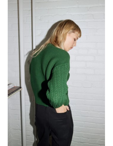 EVE GRAVEL - TRICOT INAS - VERT - AH24 À commander