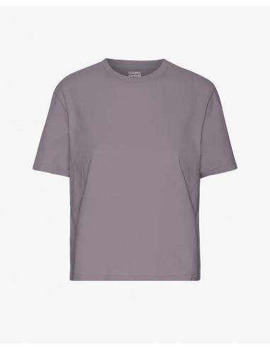 COLORFUL STANDARD - T SHIRT BOXY COURT - PURPLE HAZE Economisez 