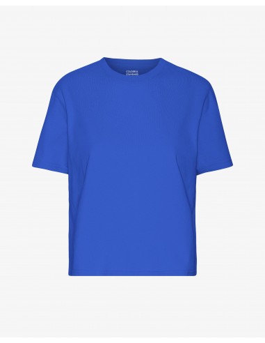 COLORFUL STANDARD - T SHIRT BOXY COURT - BLEU SAPHIR en ligne des produits 