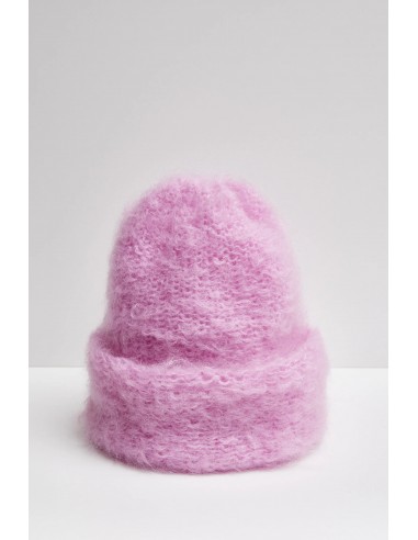 HEIRLOOM - TUQUE MOHAIR CLOUD - ROSE ORCHIDÉE plus qu'un jeu 