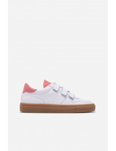 B0 Velcro - White / Pink les muscles