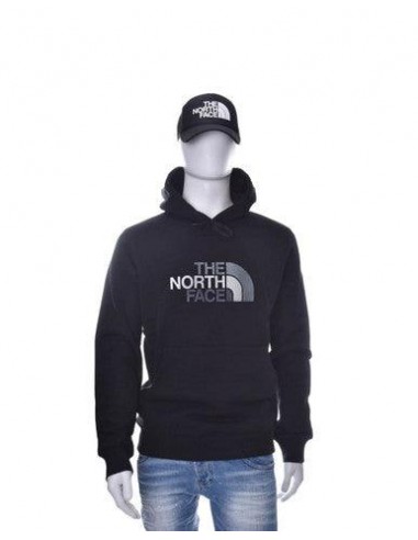 Hoodies The North Face Noir la colonne vertébrale