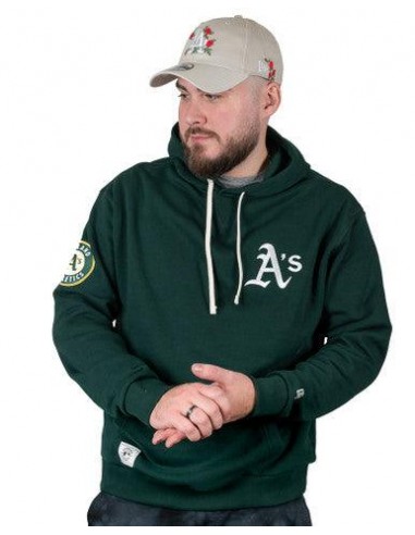 Hoodie Oakland Athletics MLB Heritage Vert New Era Venez découvrir notre 