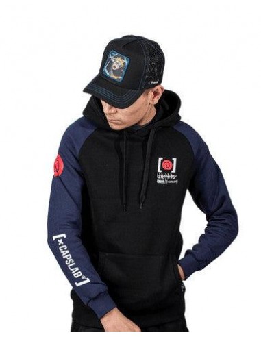 HOODIE CAPSLAB KAKASHI NOIR/GRIS En savoir plus