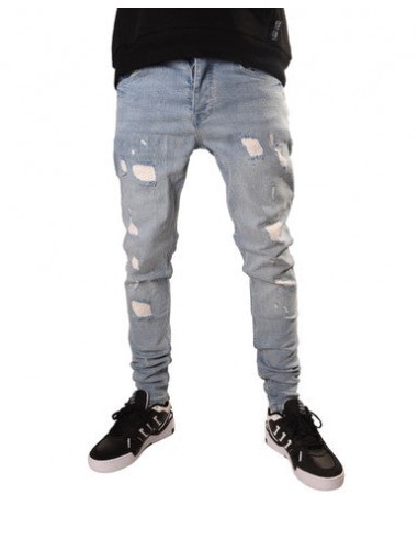 JEAN PROJECT X PARIS SKINNY  EFFET GRATTE BLEU CLAIR offre 