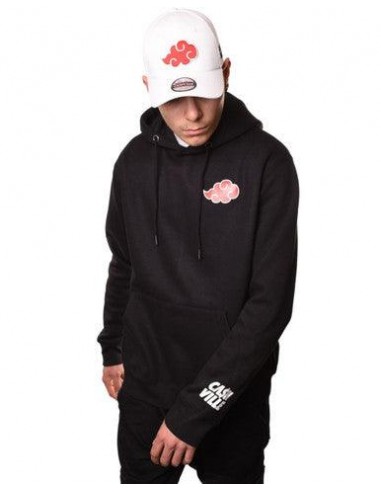 Hoodie à capuche Itachi Uchiwa Noir Profitez des Offres !