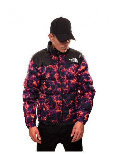 Doudoune The North Face Retro 1996 Multicolors Rouge Les êtres humains sont 