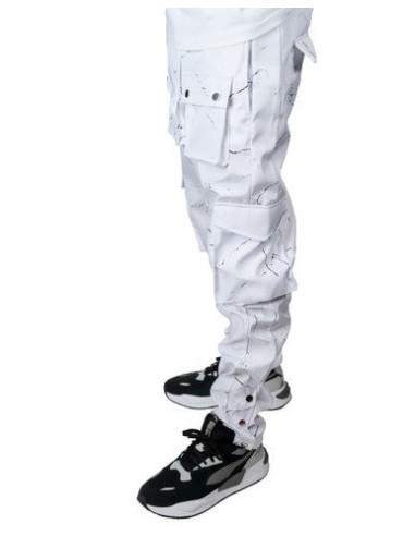 Pantalon Cargo ADJ 21411 Blanc Profitez des Offres !