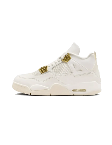 Air Jordan 4 Sail Metallic Gold solde