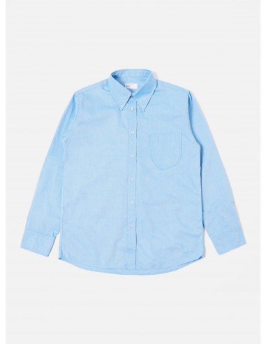 Universal Works Daybrook Shirt in Blue Organic Oxford Comment ça marche