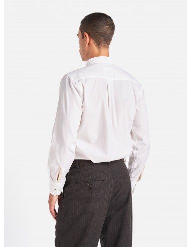 Universal Works Daybrook Shirt in White Organic Oxford soldes